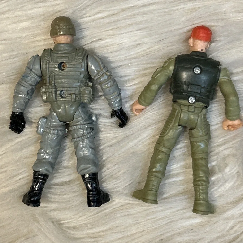 1:18 Blue Box Toys Elite Force Military Action Figures Chap Mei Corps GI Joe Mix